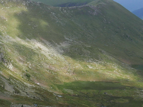 Der Sauereggnock, davor der Stubennock