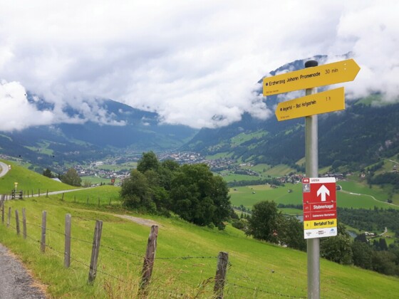 Op de helling richting Bad Hofgastein