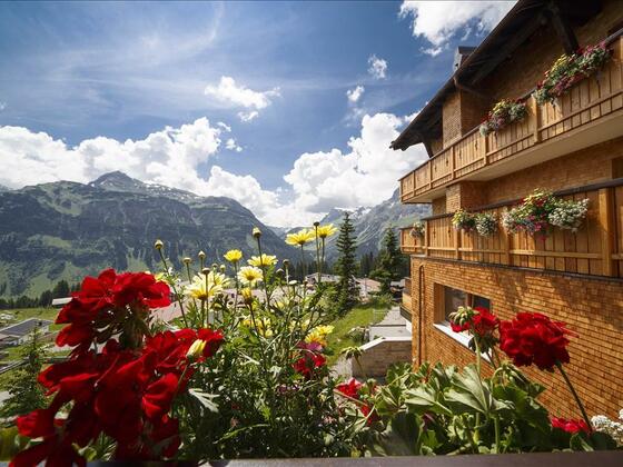die Bergwelt liegt Ihnen zu Füßen