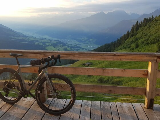 Der Oberpinzgau liegt einem zu Füßen.