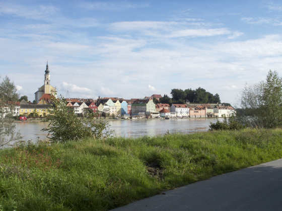 Skyline von Schärding am Inn. Z01
