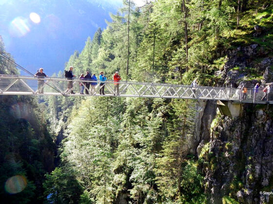 Brücke Leutascher Geisterklamm