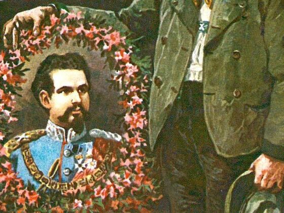 Postkarte König Ludwig II.