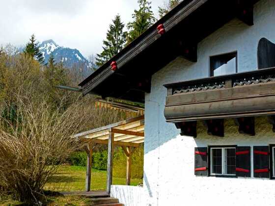 Ostbalkon mit Blick zum Wendelstein