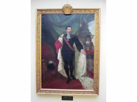 König-Ludwig II.-Gemälde im Wasserburger Rathaus
