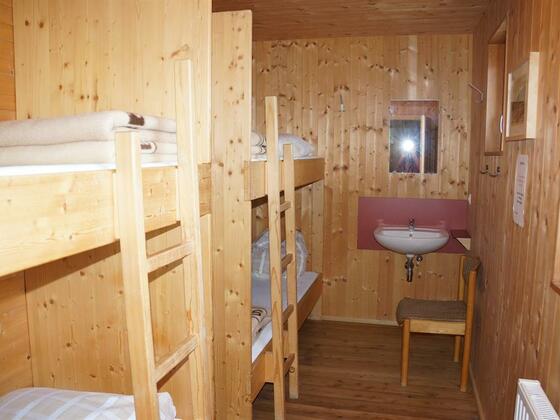 Lizumer Hütte, Zimmer/Lager