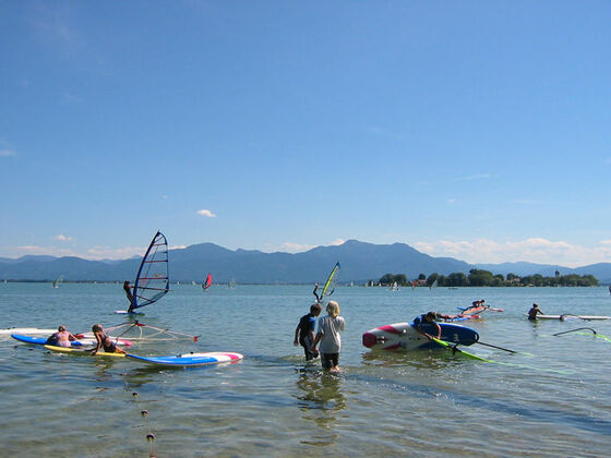Surfen am Chiemsee