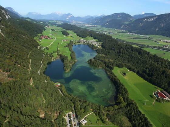 Reintalersee aus der Luft