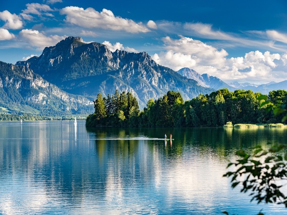 Forggensee Standup-Paddling