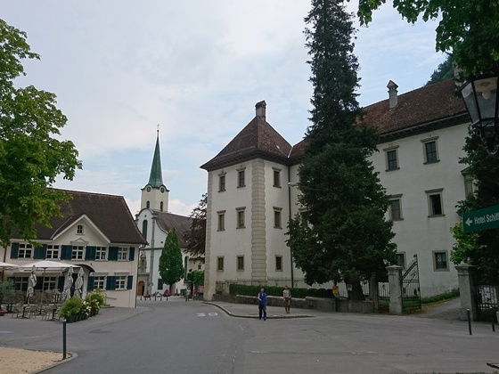 Hohenems Schlossplatz