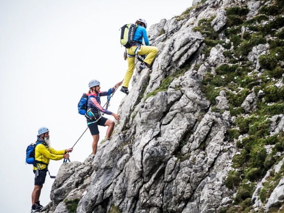 2-Länder-Sportklettersteig