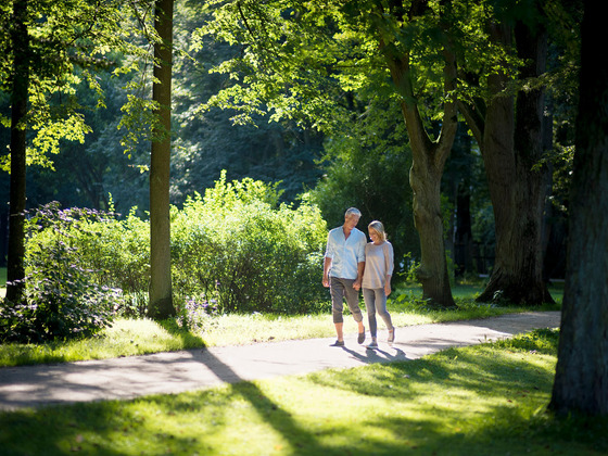 Spaziergang im Luitpoldpark | Bad Kissingen