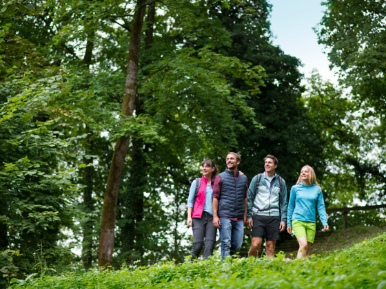 Wandergruppe in Bad Kissingen