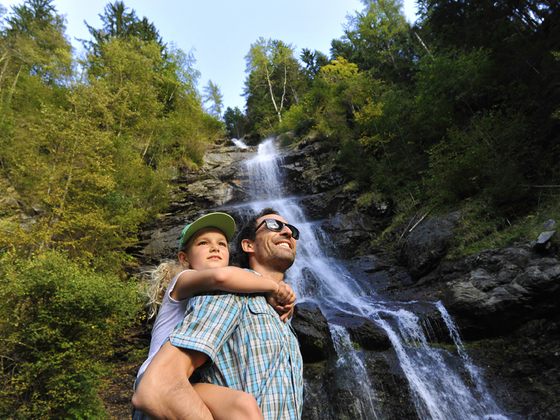 Schleierwasserfall -  Hart im Zillertal