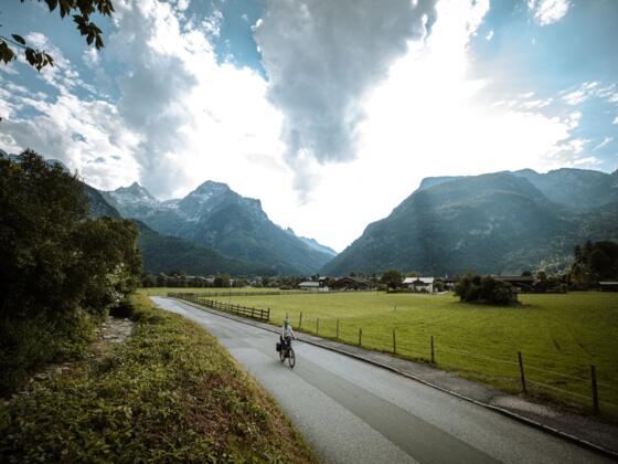 Scheffsnoth - Loferer Steinberge im Hintergrund