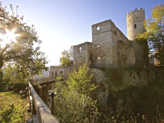 Burg Randeck oberhalb von Essing