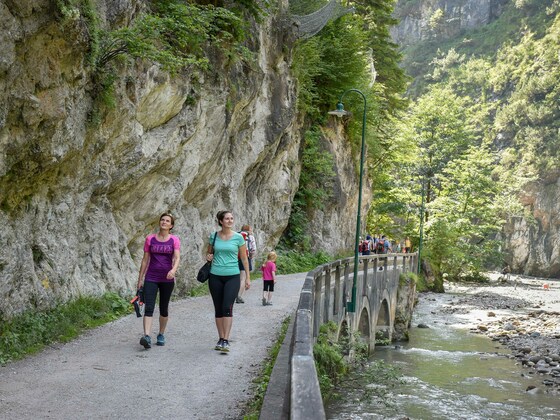 Kundl, Kundler Klamm, Wanderweg, Spazieren gehen