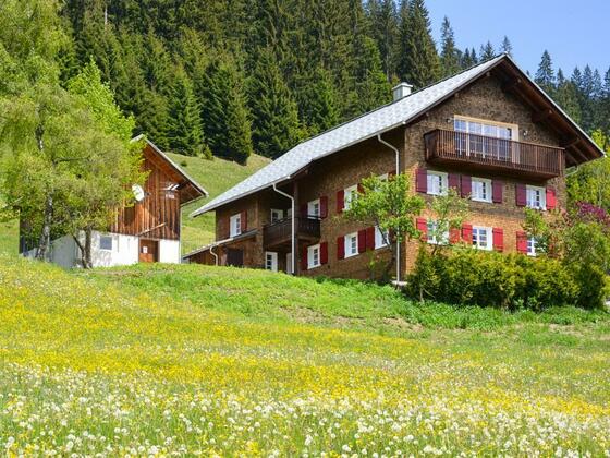 Vorsäßhütte im Sommer
