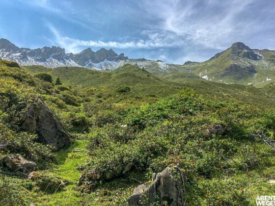 Wanderung von der Biberalm zur Schlossalm Bergstation.