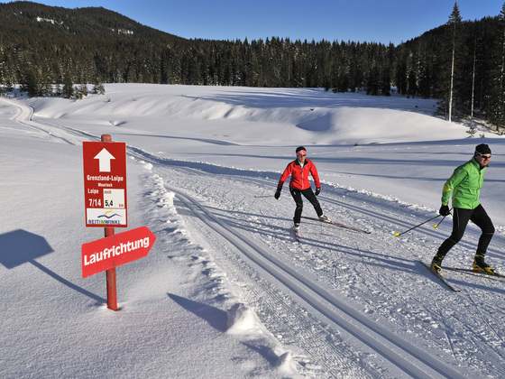Langlaufen Winklmoos-Alm