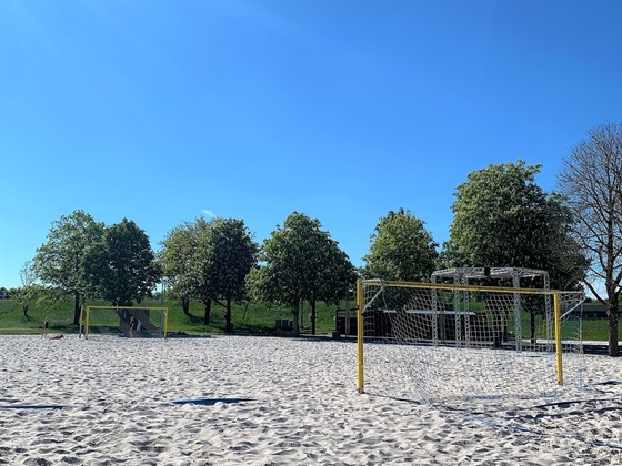 Beachcourts an der Regatta Oberschleißheim