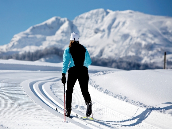 Skating Loipe am Langlaufstadion