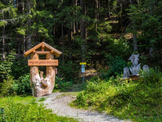 Start Weg der guten Wünsche