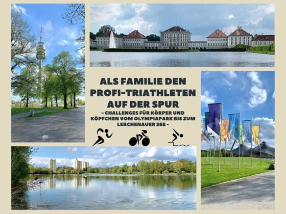 Als Familie den Profi-Triathleten auf der Spur