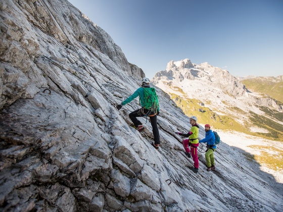 Klettersteig Gauablickhöhle