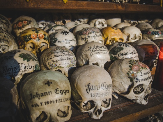 Beinhaus in der Michaelskapelle