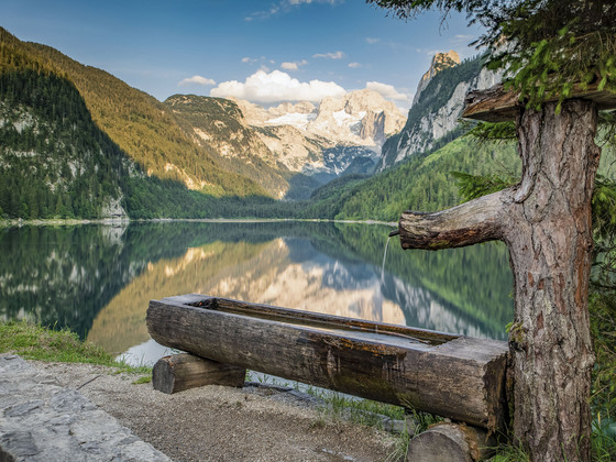 Gosausee mit Blick auf den Dachstein