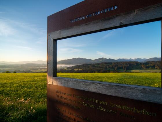 Weitblick mit Durchblick