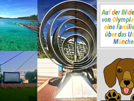 Auf der Bildersuche von Olympia 1972 - eine Familientour über das Umland Münchens