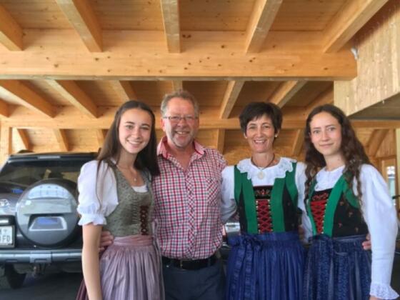 Kristin,Bernhard,Gabi und Carina