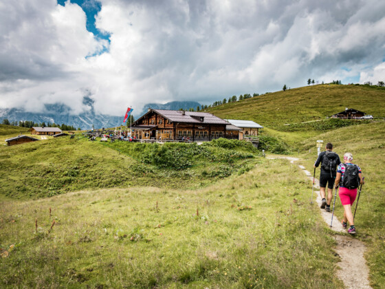 Auf dem Weg zur Gotzenalm