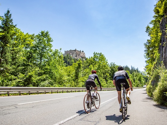 Headerfoto - Rennradtour Lammertal - Pass Lueg - Bischofshofen