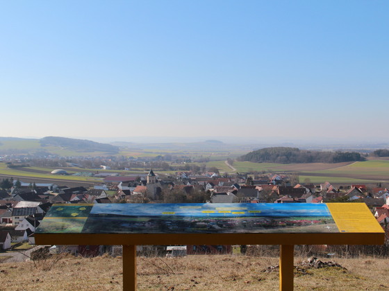 Panoramatafel Kalvarienberg
