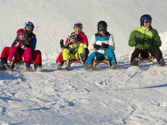 Rodeln in der Wildkogel-Arena