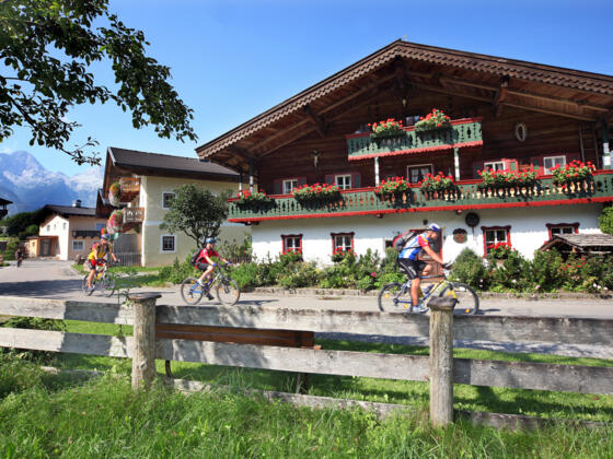 Radfahren in Au