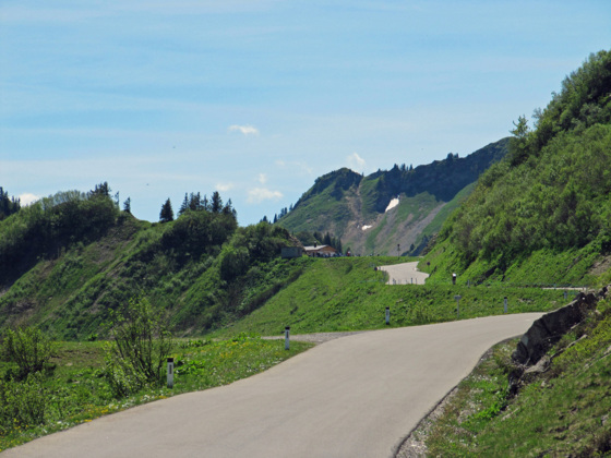 Furkajoch Passstraße Damüls