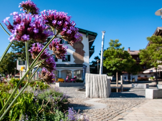 Skulptur Mönchsboot Lindenplatz Bad Wiesse