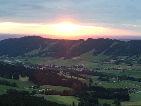 Blick vom Hauchenberg ins Weitnauer Tal