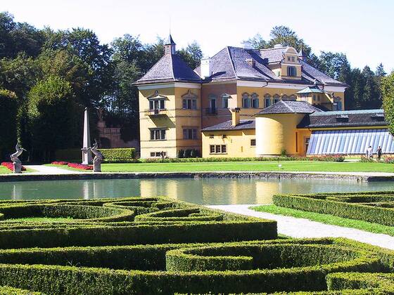 Das Schloss Hellbrunn, Salzburg&#039;s grünes Wohnzimmer