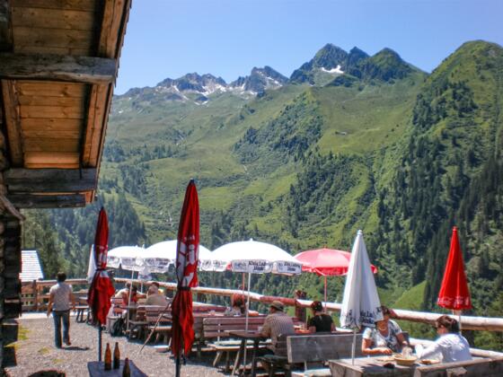 Aussicht Unterbergalm