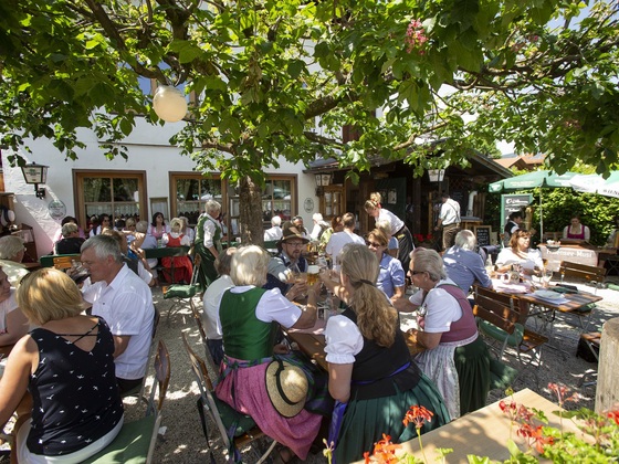 Kamin-Beisl Biergartenstimmung