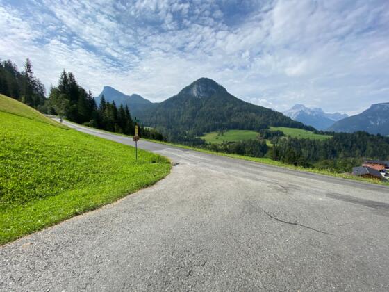 Obermayrberg - tollers Ausblick Richtung Almenwelt Lofer