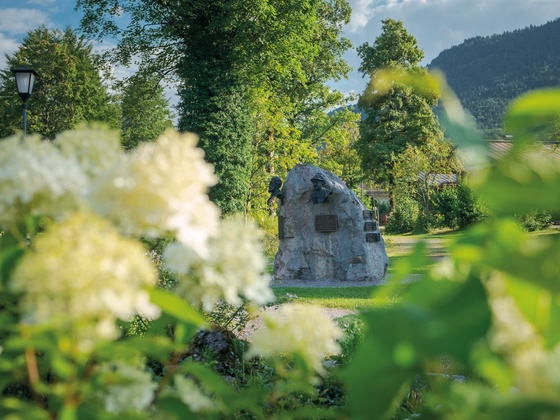 Künstlerstein in Kreuth