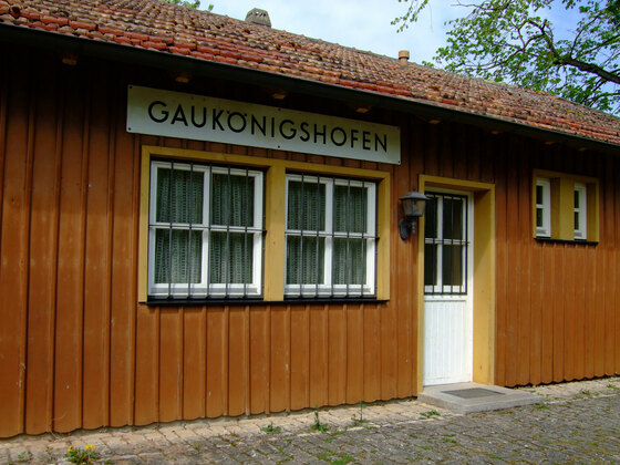Gaukönigshofen alter Bahnhof