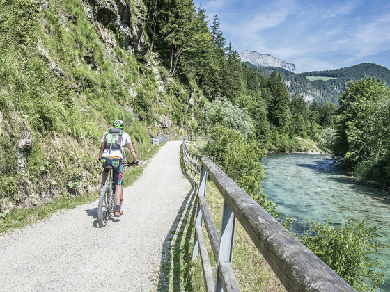 Auf dem Berchtesgadener Radstern Ost nach Marktschellenberg