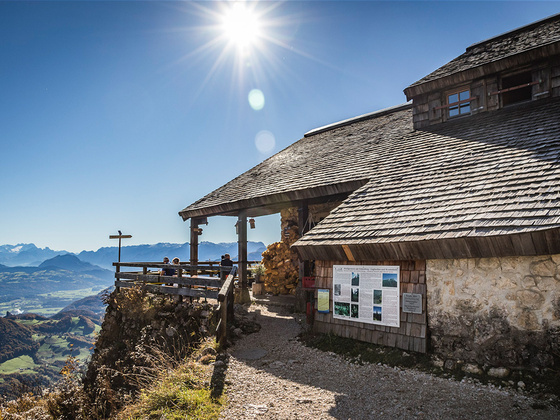 Die Toni-Lenz-Hütte am Untersberg